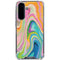 Rainbow Marble by Etta Vee Galaxy A36 5G Clear Case