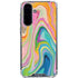 Rainbow Marble by Etta Vee Galaxy A36 5G Clear Case