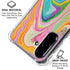 Rainbow Marble by Etta Vee Galaxy A36 5G Clear Case