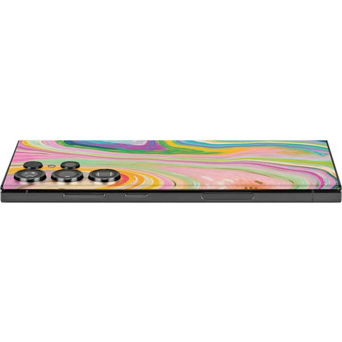 Rainbow Marble by Etta Vee Galaxy Skins