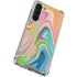 Rainbow Marble by Etta Vee Galaxy S24 FE Clear Case