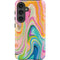 Rainbow Marble by Etta Vee Galaxy S25 Impact Case