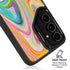 Rainbow Marble by Etta Vee Galaxy S25 Kickstand Case