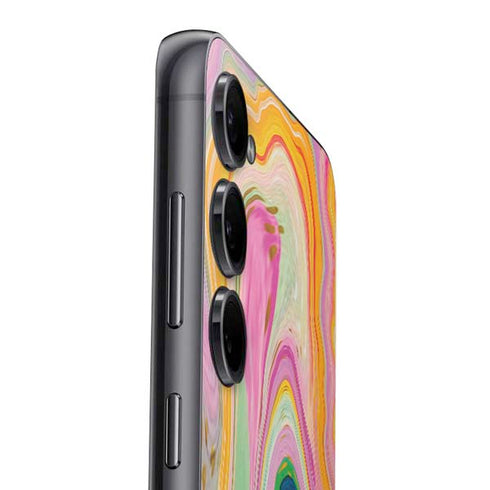 Rainbow Marble by Etta Vee Galaxy S25 Plus Skin