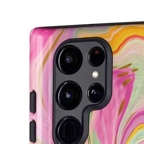 Rainbow Marble by Etta Vee Galaxy S25 Ultra Impact Case