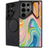 Rainbow Marble by Etta Vee Galaxy S24 Ultra Kickstand Case