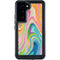 Rainbow Marble by Etta Vee Galaxy S24 Waterproof Case