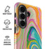 Rainbow Marble by Etta Vee Galaxy S26 Impact Case