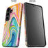 Rainbow Marble by Etta Vee Galaxy S26 Impact Case
