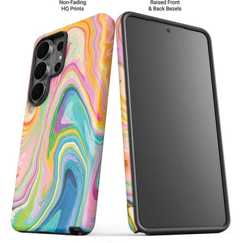 Rainbow Marble by Etta Vee Galaxy S26 Ultra Impact Case