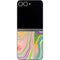 Rainbow Marble by Etta Vee Galaxy Z Flip6 Skin