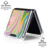 Rainbow Marble by Etta Vee Galaxy Z Flip6 Clear Case