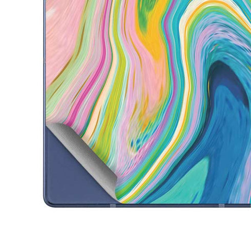 Rainbow Marble by Etta Vee Galaxy Z Fold6 Skin