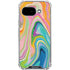 Rainbow Marble by Etta Vee Google Pixel 9a Clear Case