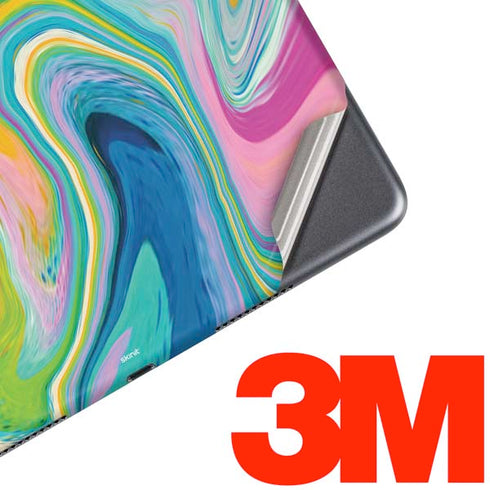 Rainbow Marble by Etta Vee iPad Skins