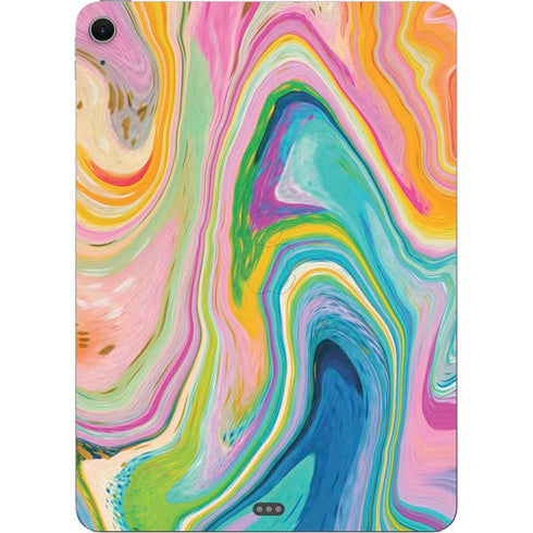 Rainbow Marble by Etta Vee Apple iPad Air Skin