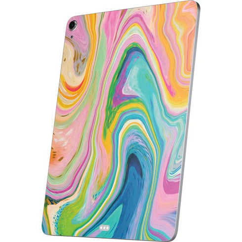 Rainbow Marble by Etta Vee Apple iPad Air Skin