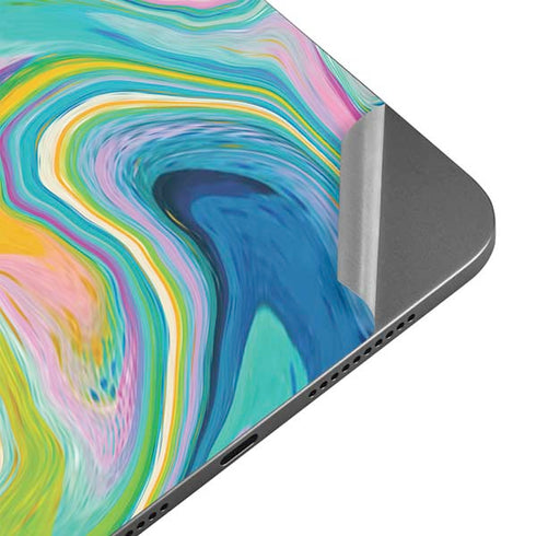Rainbow Marble by Etta Vee Apple iPad Mini Skin