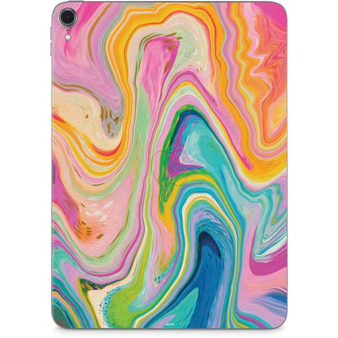 Rainbow Marble by Etta Vee Apple iPad Pro Skin