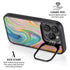 Rainbow Marble by Etta Vee iPhone 14 Pro Kickstand Case