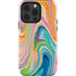 Rainbow Marble by Etta Vee iPhone 15 Pro Impact Case