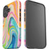 Rainbow Marble by Etta Vee iPhone 16 Impact Case