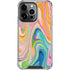 Rainbow Marble by Etta Vee iPhone 16 Pro Clear Case
