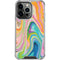 Rainbow Marble by Etta Vee iPhone 16 Pro Max Clear Case