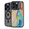 Rainbow Marble by Etta Vee iPhone 16 Pro Max Kickstand Case