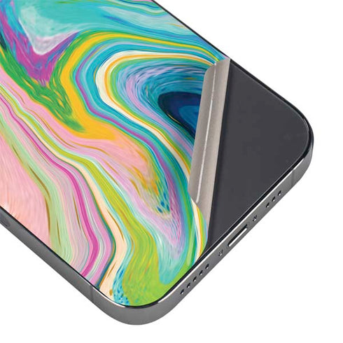Rainbow Marble by Etta Vee iPhone 16 Pro Max Skin