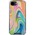 Rainbow Marble by Etta Vee iPhone 16e Clear Case