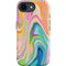 Rainbow Marble by Etta Vee iPhone 16e Impact Case