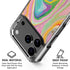 Rainbow Marble by Etta Vee iPhone 18 Pro Clear Case