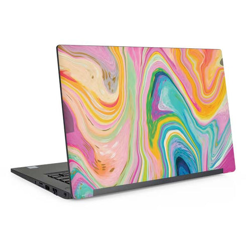 Rainbow Marble by Etta Vee Dell Latitude Skin