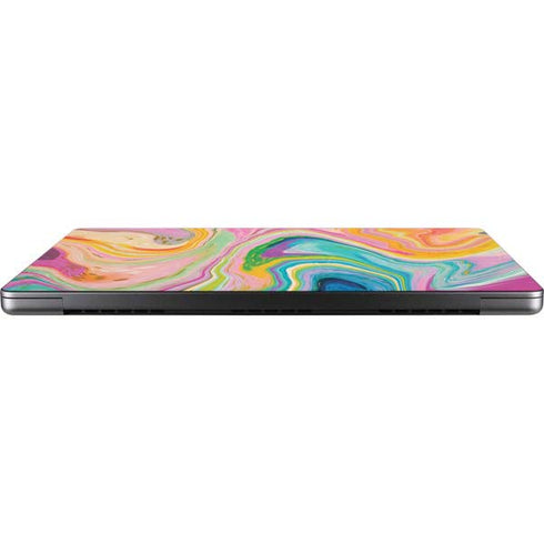 Rainbow Marble by Etta Vee Apple MacBook Pro 14-inch Skin