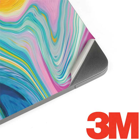 Rainbow Marble by Etta Vee MacBook Skins