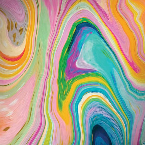 Rainbow Marble by Etta Vee MacBook Skins