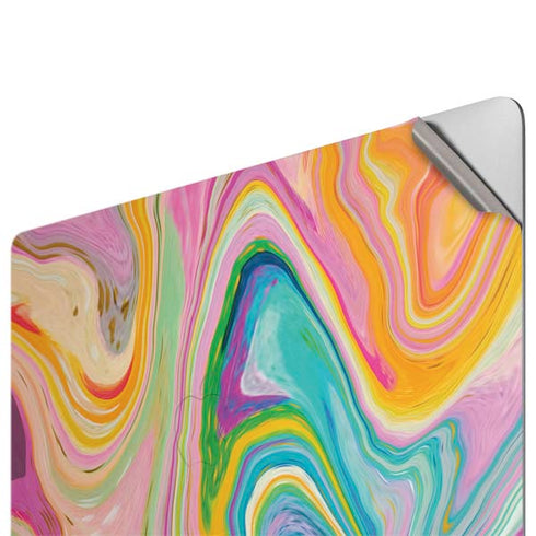 Rainbow Marble by Etta Vee Apple MacBook Pro 16-inch Skin