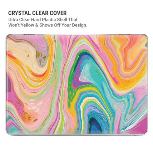 Rainbow Marble by Etta Vee MacBook Cases