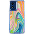 Rainbow Marble by Etta Vee Moto G 5G (2024) Clear Case