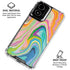 Rainbow Marble by Etta Vee Moto G Power 5G (2024) Clear Case