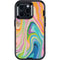 Rainbow Marble by Etta Vee Otterbox Defender iPhone Skin