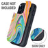Rainbow Marble by Etta Vee Otterbox Defender iPhone Skin