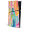 Rainbow Marble by Etta Vee PS5 Slim Digital Edition Console Skin