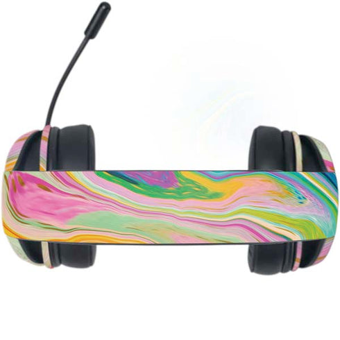 Rainbow Marble by Etta Vee Razer Kraken X Skin