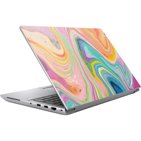 Rainbow Marble by Etta Vee HP ZBook Fury 16 G10 Skin