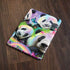 Rainbow Pandas with Butterflies by Sheena Pike Apple iPad Skin