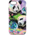 Rainbow Pandas with Butterflies by Sheena Pike iPhone Cases