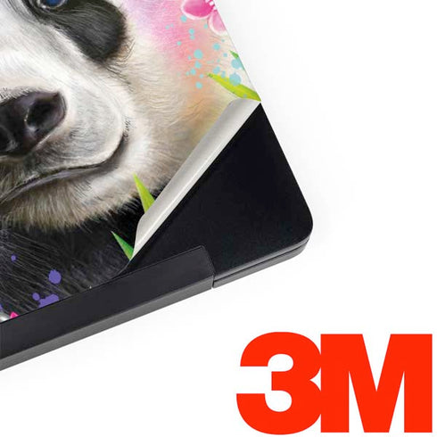 Rainbow Pandas with Butterflies by Sheena Pike Dell Latitude Skin