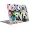 Rainbow Pandas with Butterflies by Sheena Pike Apple MacBook Air Skin